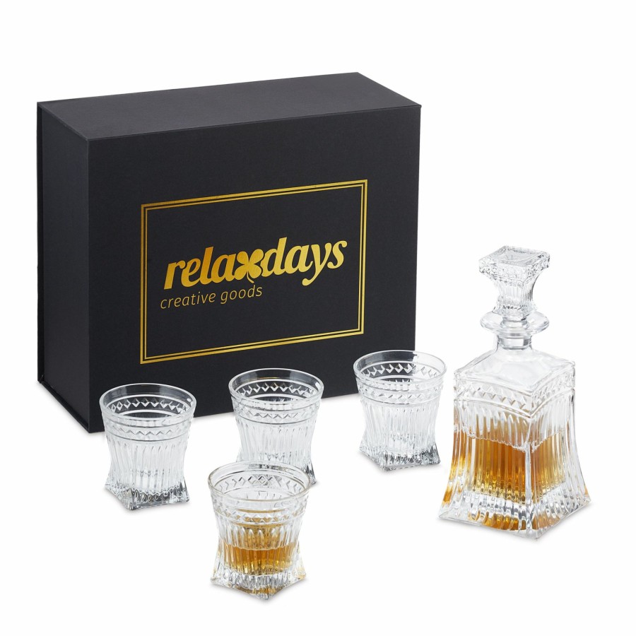 Relaxdays 5-Teiliges Whisky-Set Online