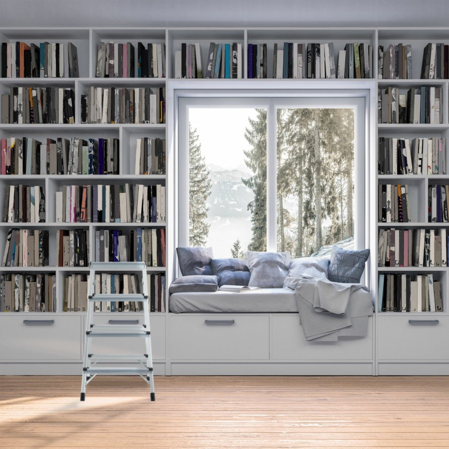 Relaxdays Doppelseitige Trittleiter Aus Aluminium Best