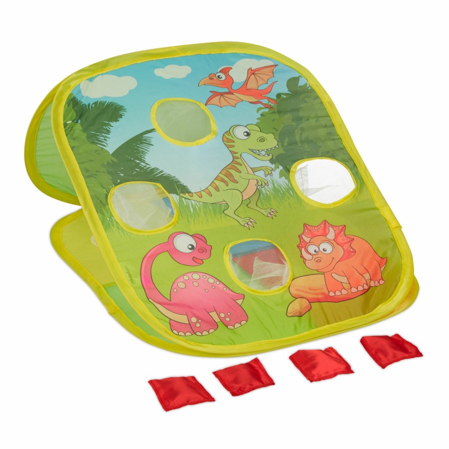 Relaxdays Dinosaurier-Sitzsack-Wurfspiel Clearance