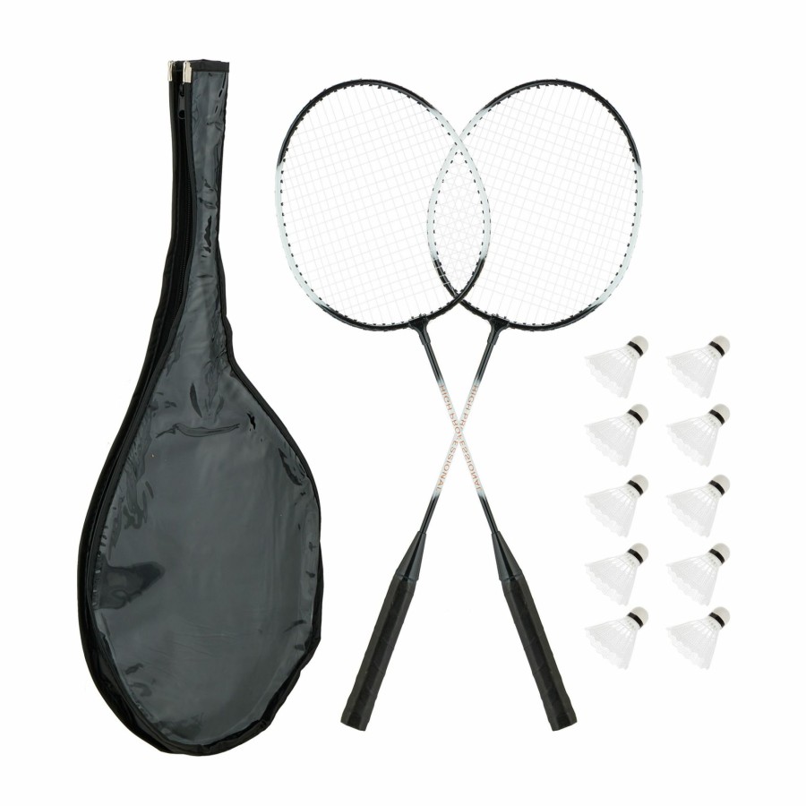 Relaxdays Badminton-Set Mit Tasche New