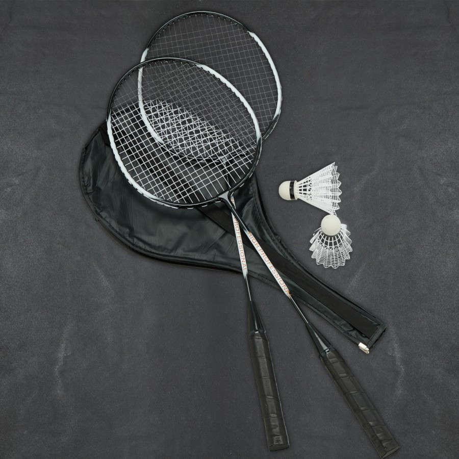 Relaxdays Badminton-Set Mit Tasche New