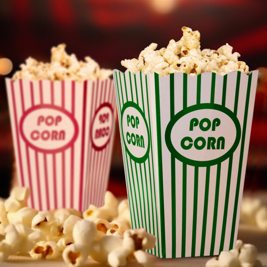 Relaxdays Set Mit 50 Popcornbeuteln In 5 Farben Best