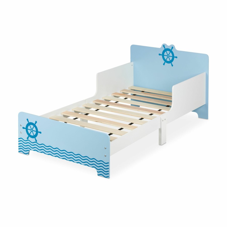 Relaxdays Kleinkinderbett Mit Nautischem Design Clearance