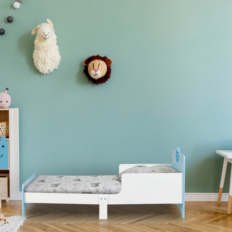 Relaxdays Kleinkinderbett Mit Nautischem Design Clearance