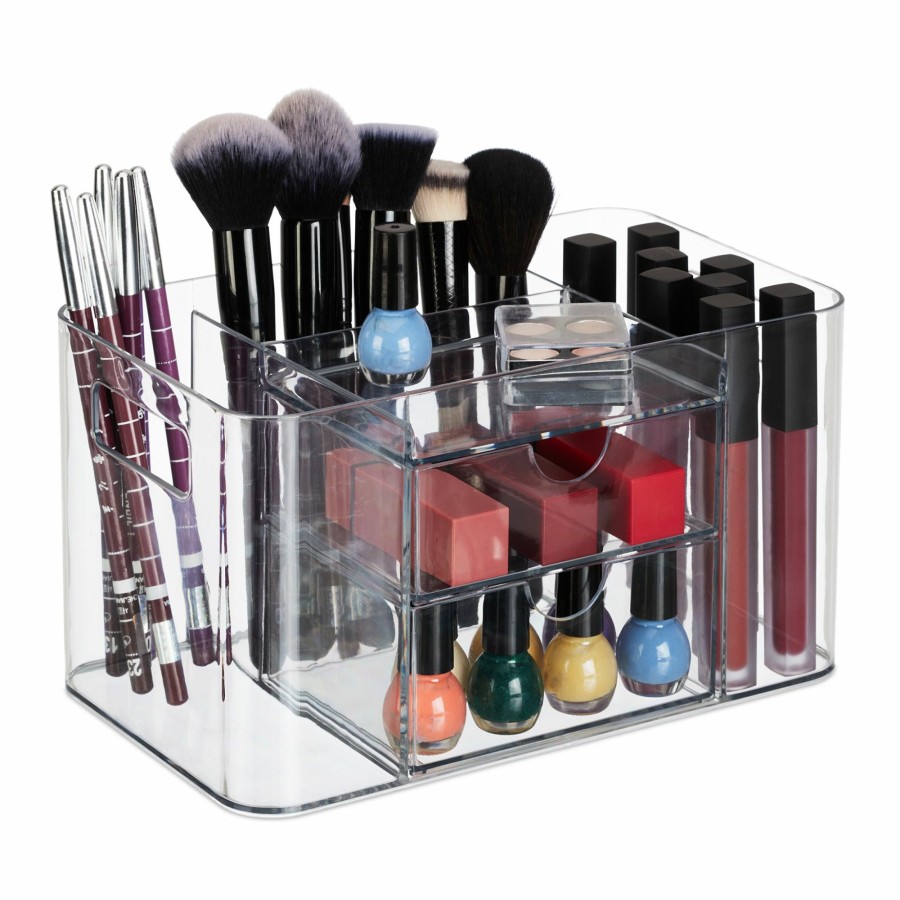 Relaxdays Organizer Fur Make-Up Und Pinsel New