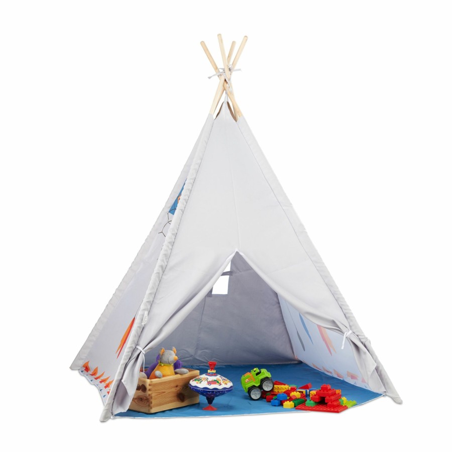 Relaxdays Tipi-Spielzelt Fur Kinder Online