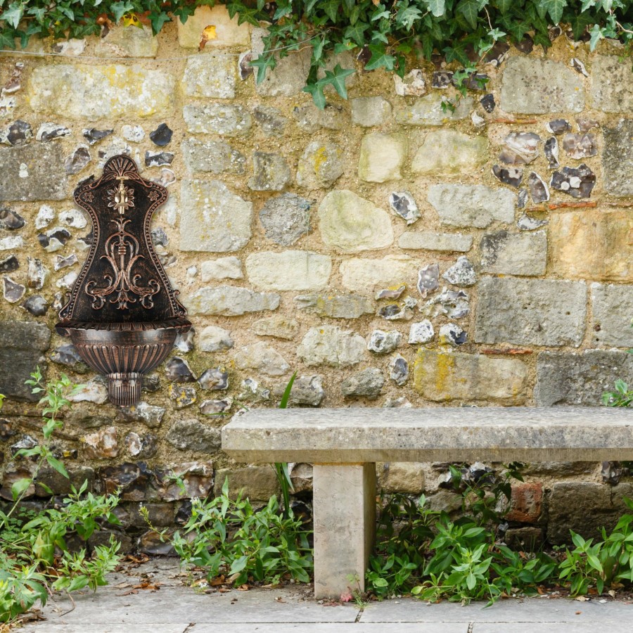 Relaxdays Antiker Wandbrunnen Best