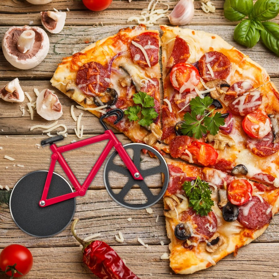 Relaxdays Fahrrad-Pizzaschneider Online