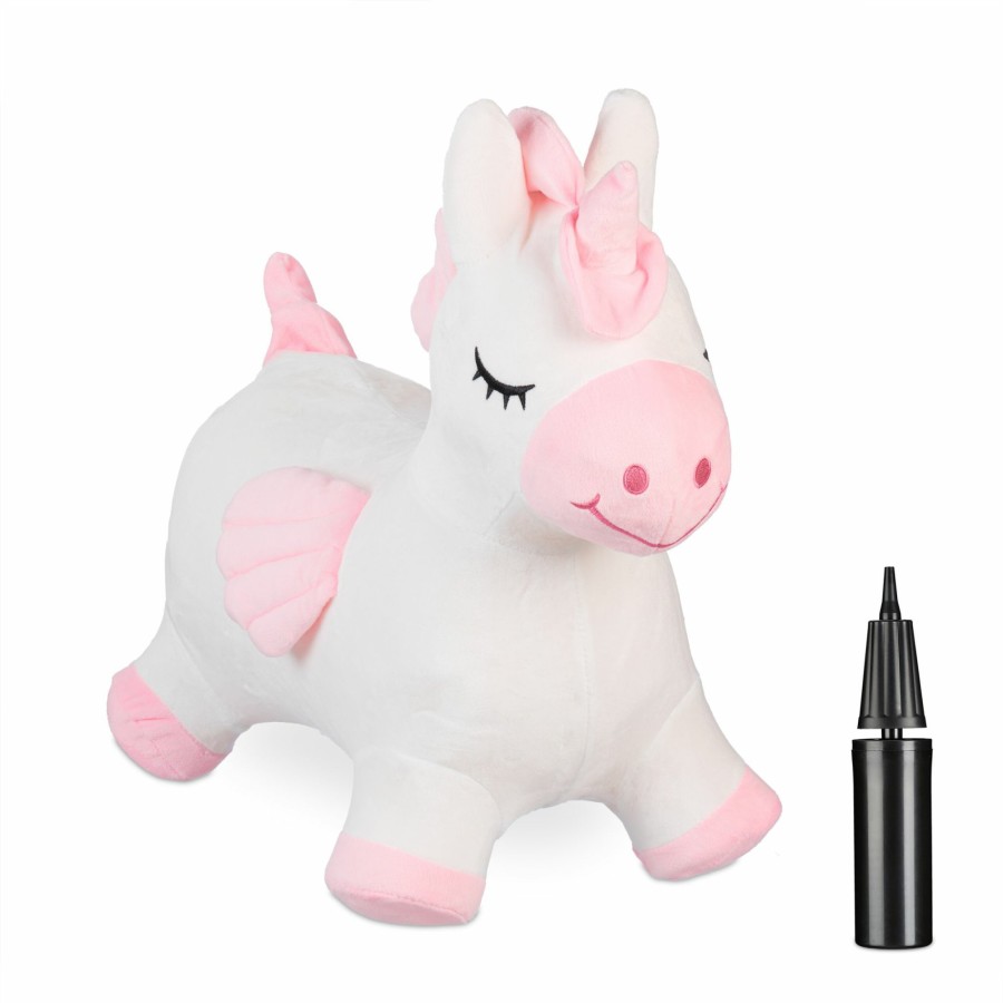 Relaxdays Hupftier Einhorn Mit Softcover Wholesale