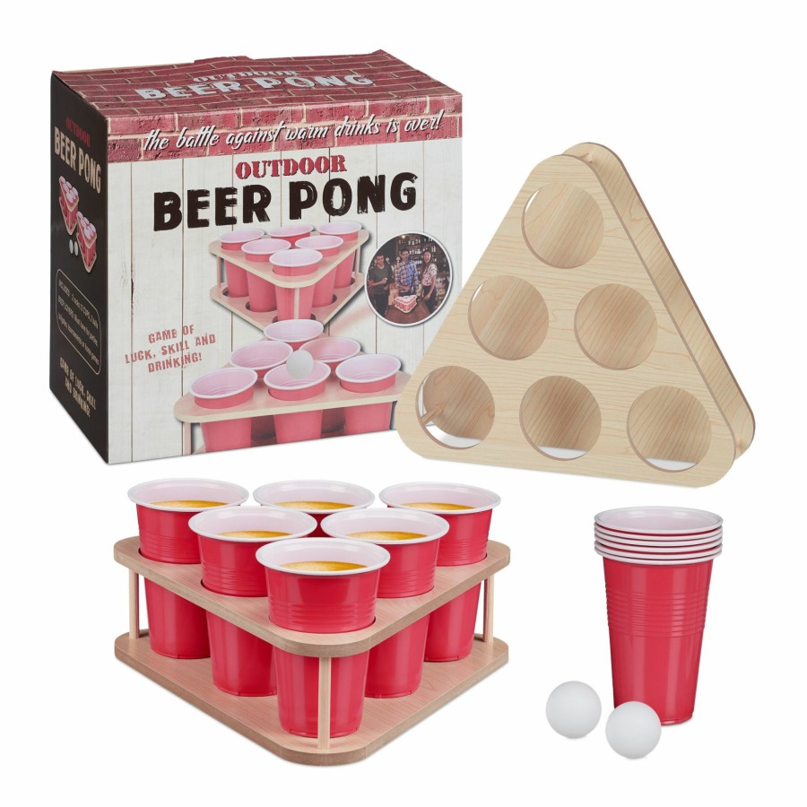 Relaxdays Bier-Pong-Set Wholesale