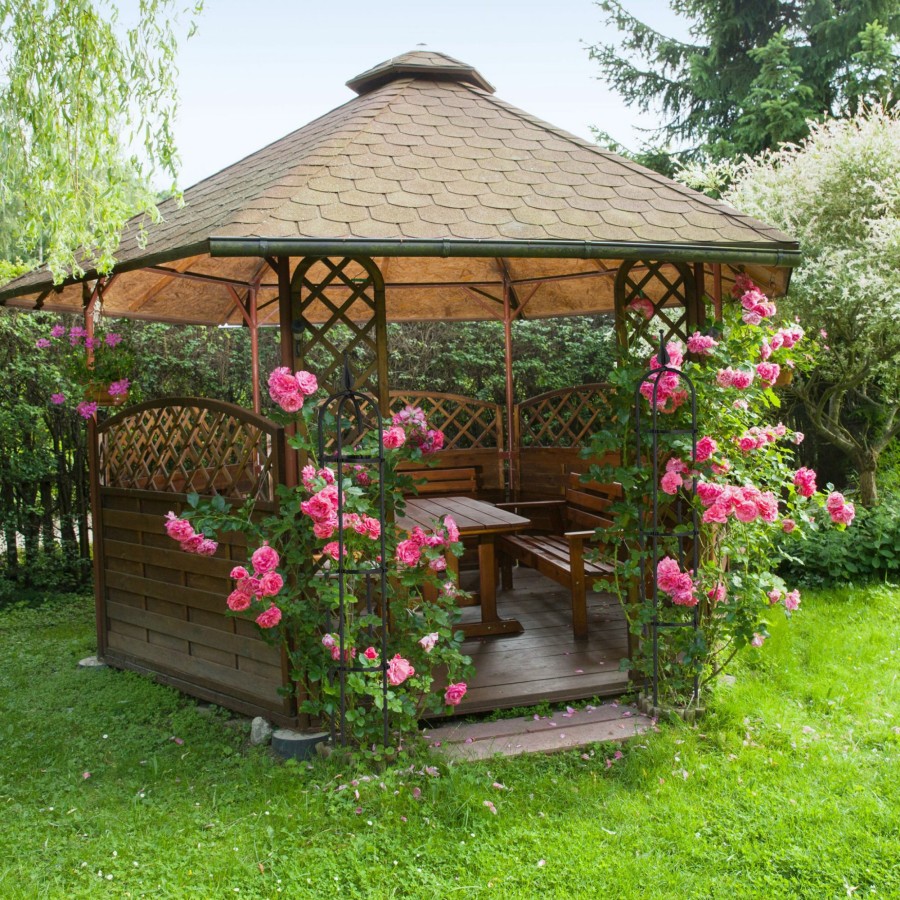 Relaxdays Set Mit 2 Gartenobelisken 100 Cm Wholesale