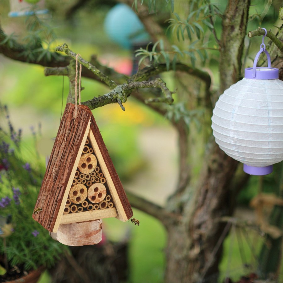 Relaxdays Insektenhotel Fur Bienen Mit Spitzdach Best