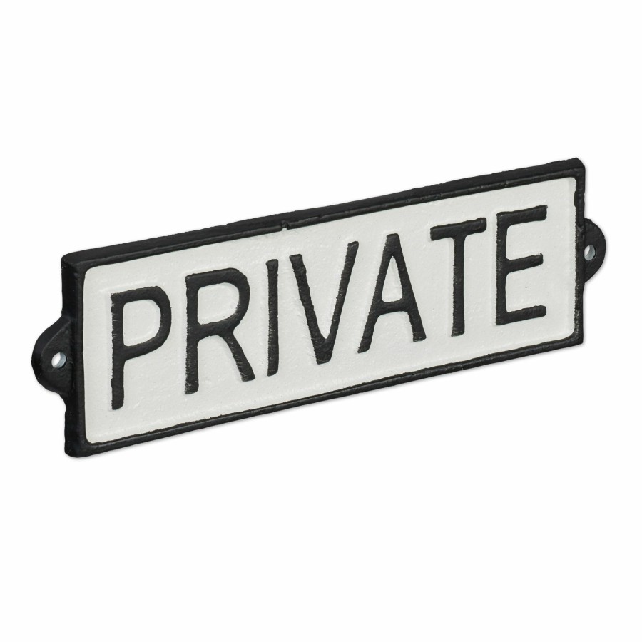 Relaxdays Privates Schild Best