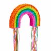 Relaxdays Regenbogen-Pinata-Set Mit Konfetti Best