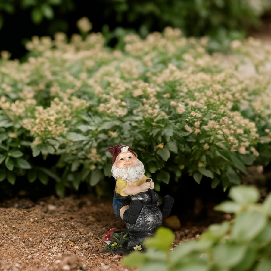 Relaxdays Gartenzwerg Mit Brunnen Clearance