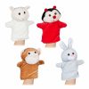 Relaxdays 4X Tier-Handpuppen-Set Fur Kinder New