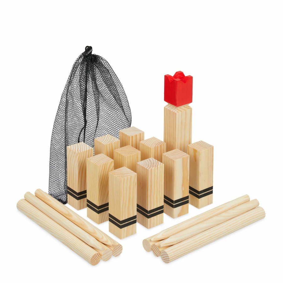 Relaxdays Wikinger-Spielset Aus Holz Best