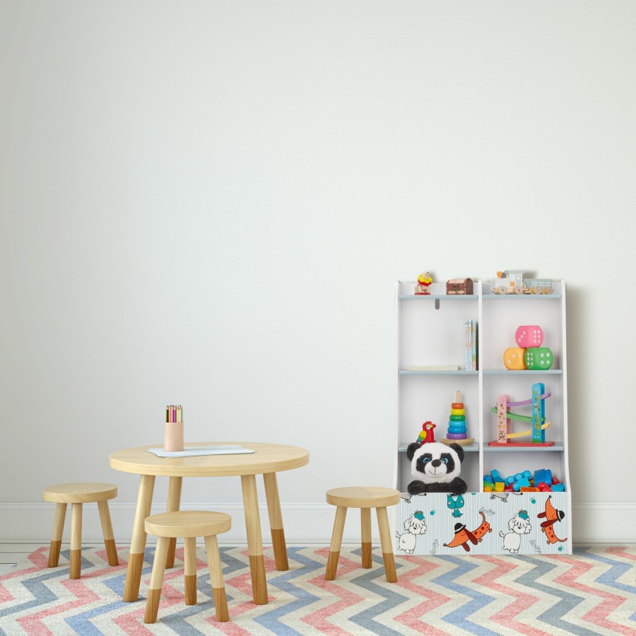 Relaxdays Kinderregal Mit Welpenmotiv Clearance