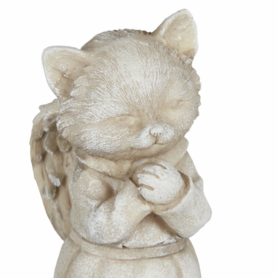 Relaxdays Engel-Katzenstatue-Ornament Clearance