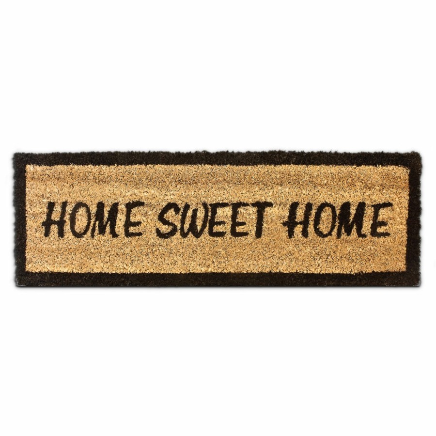 Relaxdays Kokosfaser-Fusmatte Home Sweet Home 75 X 25 Cm New