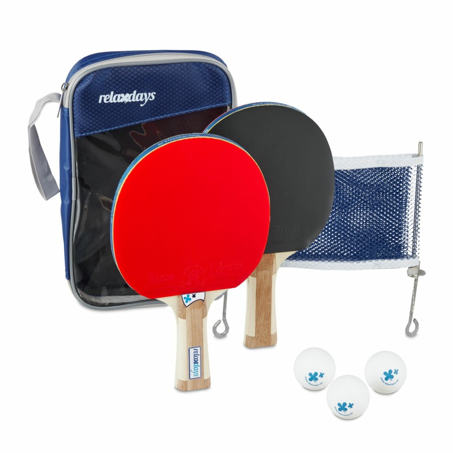 Relaxdays Tischtennis-Set Mit Netz Best