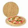 Relaxdays Set Mit 2 Pizzabrettern Aus Bambus, 32 Cm Online