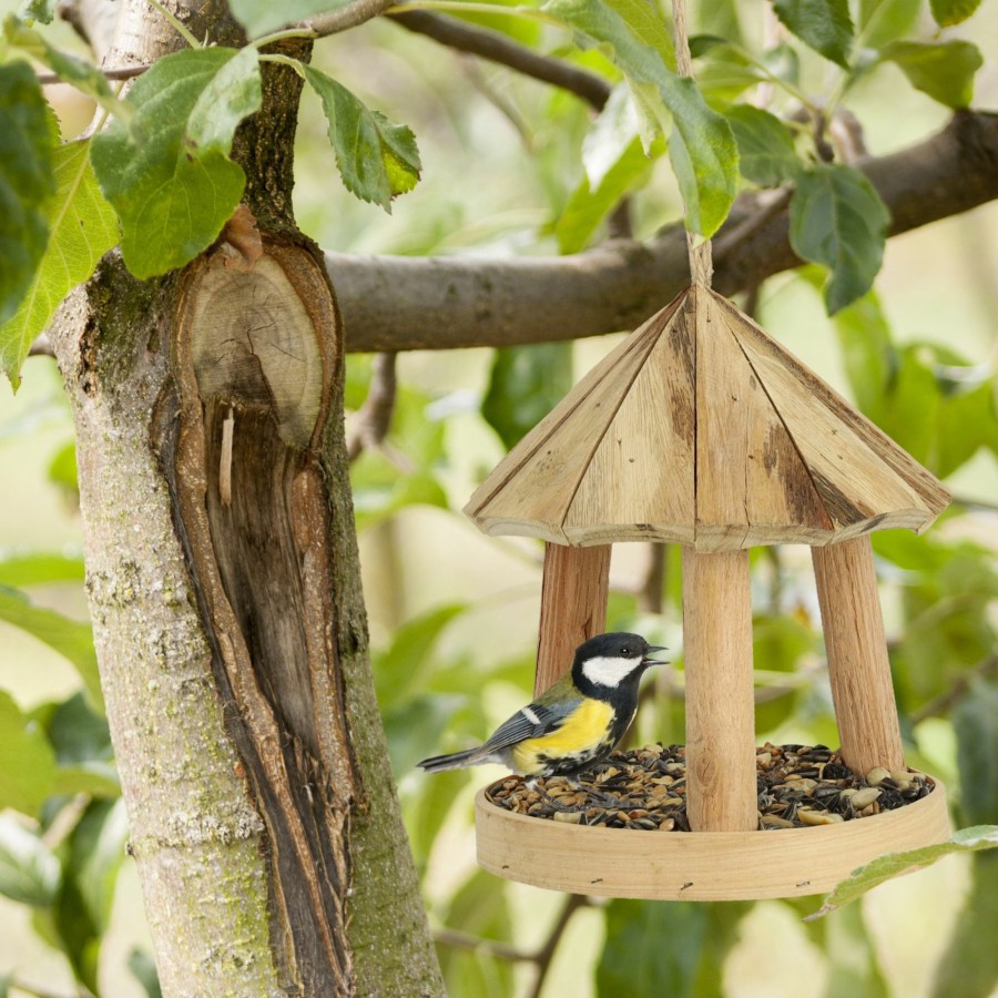 Relaxdays Vogelhauschen Aus Holz Clearance