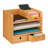 Relaxdays Schreibtisch-Organizer Mit 2 Schubladen Wholesale