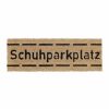 Relaxdays Fusmatte Aus Kokosfaser Mit Schuhparkplatz-Aufdruck Wholesale