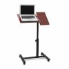 Relaxdays Laptop-Schreibtisch In Holzoptik Brown / Black Hot