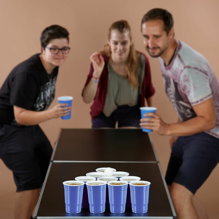 Relaxdays 200 X Beer-Pong-Becher In Rot Und Blau Best