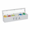 Relaxdays Tee-Organizer Mit 6 Fachern Clearance