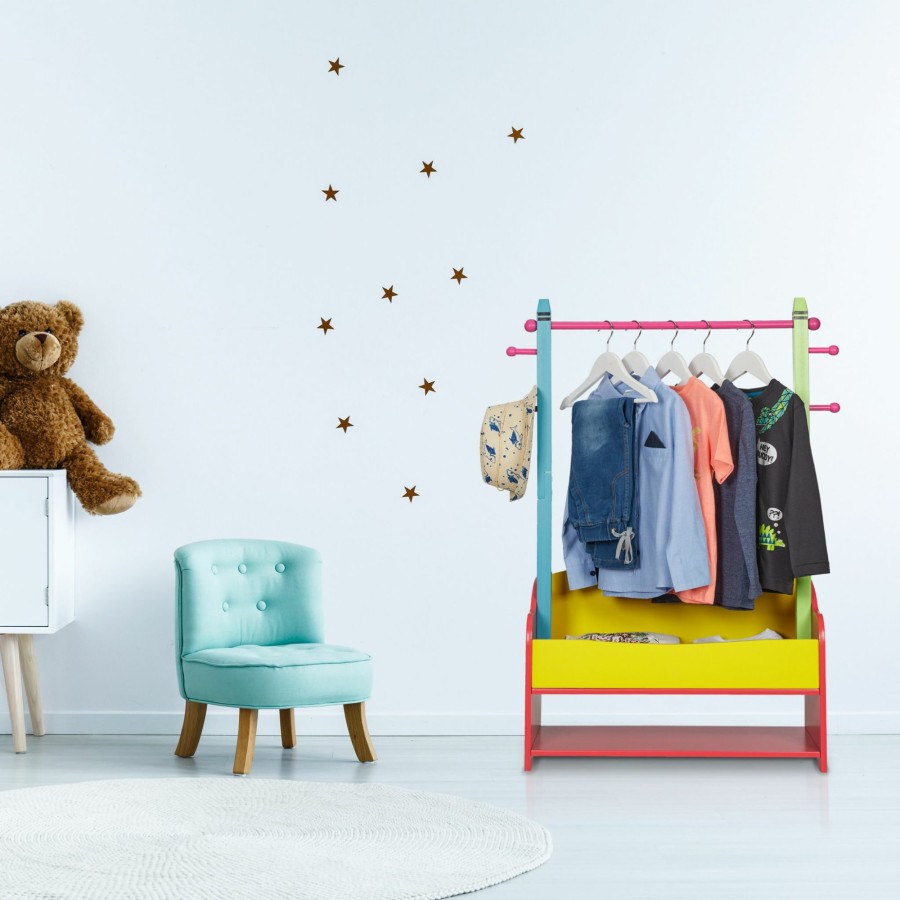 Relaxdays Helle Kindergarderobe Mit Regalen Wholesale