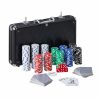 Relaxdays Pokerset 300X Spielsteine Clearance